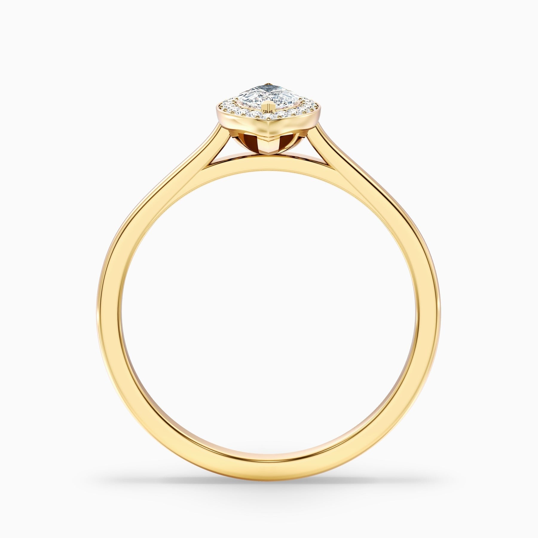 Sapphire Carla 1 Carat Marquise Halo Lab Grown Diamond Ring